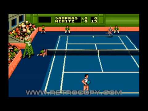 pete sampras tennis 96 megadrive