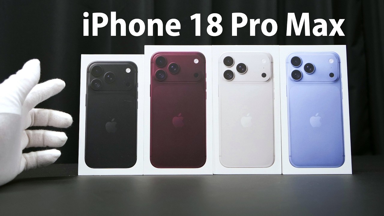 Apple iPhone 18 Pro Max Unboxing and Gaming Review