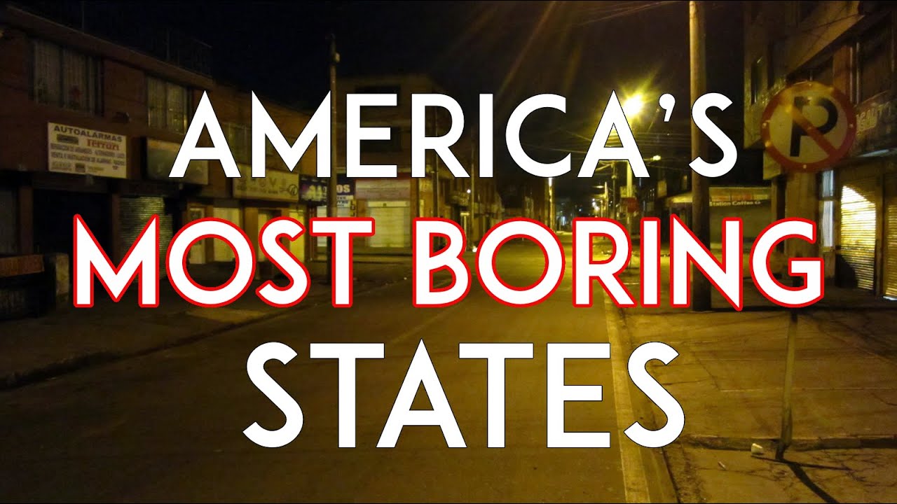 The 10 MOST BORING STATES in AMERICA