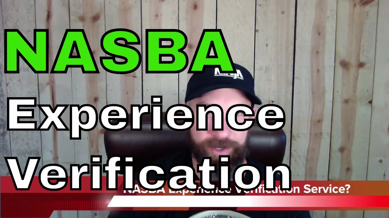 NASBA Experience Verification Service