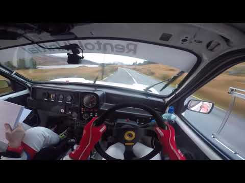 Craig Breen **Helmet Cam** - Killarney Historic Rally - MG Metro 6R4