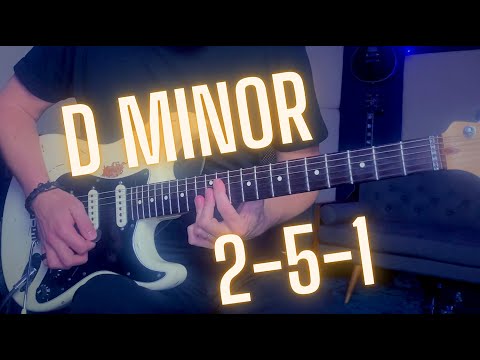 D Minor 2-5-1 Groove Jazz Guitar Backing Track