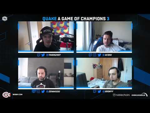 Av3k Never Eats And Drinks Before Events - Quake