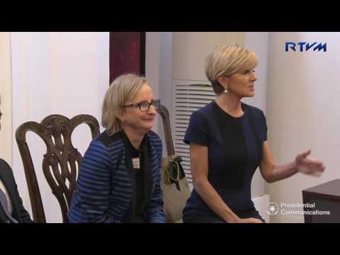 Courtesy Call of H.E. Julie Bishop 3/17/2017