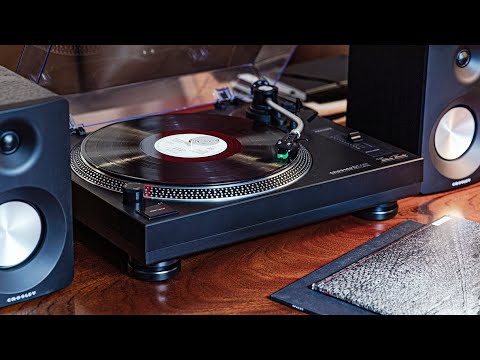 Crosley C100BT 2-Speed Bluetooth Turntable Record Player- Black-NEW image 15