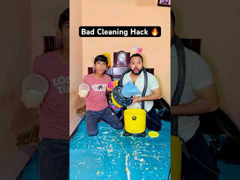 Bad Cleaning Hack 🔥🥵 #shorts  #viral  #trending