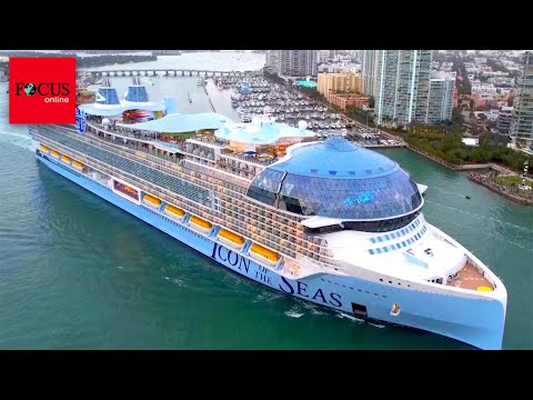 Jetzt fährt es! In diesem Video lernen Sie das größte Kreuzfahrtschiff der Welt kennen