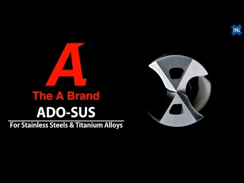 ADO-SUS: Carbide  Drill For Stainless Steel and Titanium Alloy