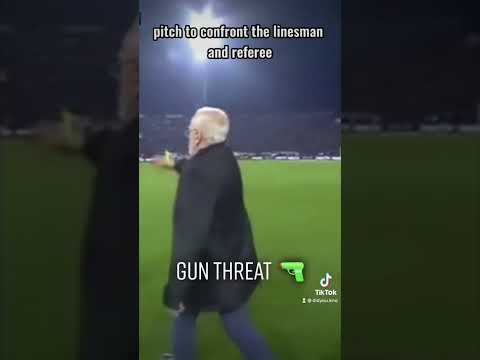 PAOK Offside goal causes owner to storm pitch with a gun