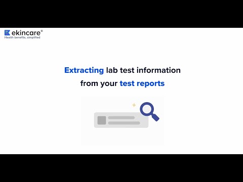 ekincare's AI-Powered Health Report Digitisation