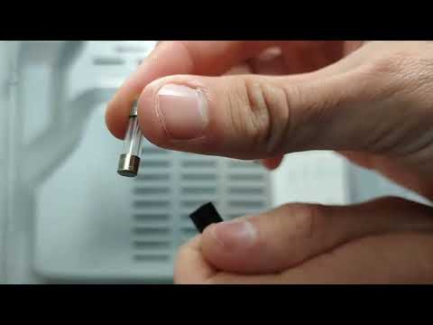 Replace side plug fuse on stove