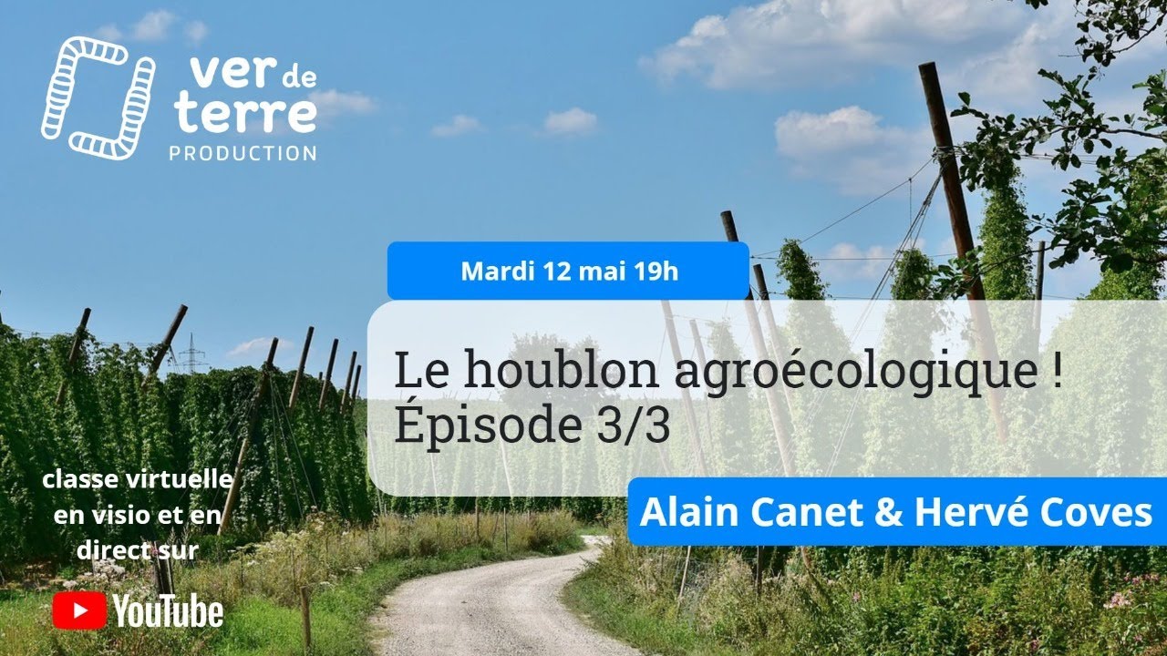 Le houblon agroécologique ! Ep.3/3, avec Alain Canet & Hervé Coves