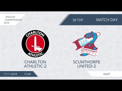 AFL18. England. Championship. Day 38. Charlton Athletic-2 - Scunthorpe United-2