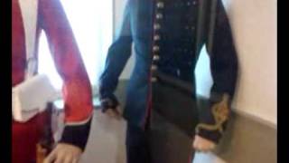 preview picture of video 'Tilbury Fort, Essex - Military Uniform Models'