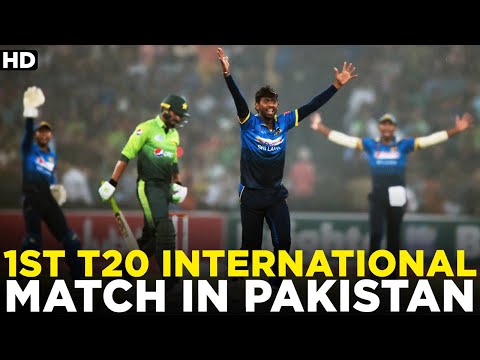 1st T20I Match in Pakistan | Highlights | Pakistan vs Sri Lanka | T20I | PCB | M6C2A
