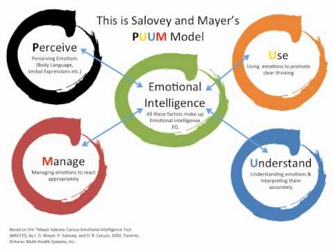 Salovey & Mayer's PUUM model