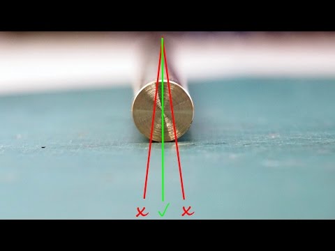 How to Drill a Hole Through a Round Bar