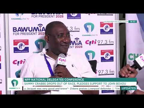“I Didn’t Withdraw From the Race. We Are Creating an Alliance” – Sammy Crabbe
