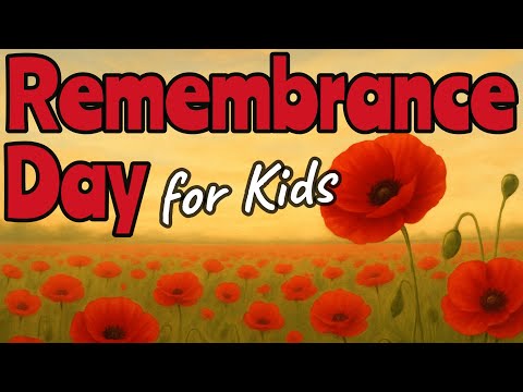 REMEMBRANCE DAY for Kids by Miss Ellis #remembranceday