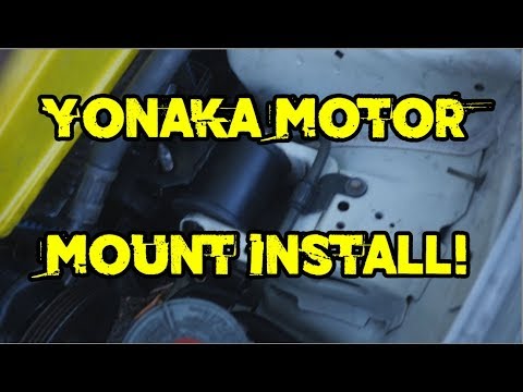 Yonaka Integra Motor Mount Install