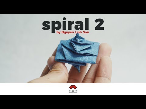 Origami Tutorial: Spiral 2 | Nguyen Linh Son