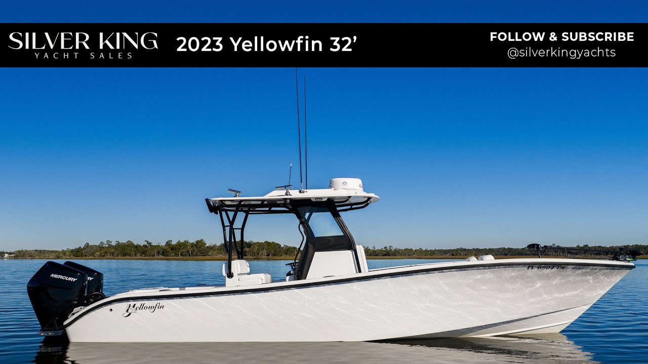 2023 Yellowfin 32 for sale in Ponte Vedra Beach, Florida by Silver King Yachts