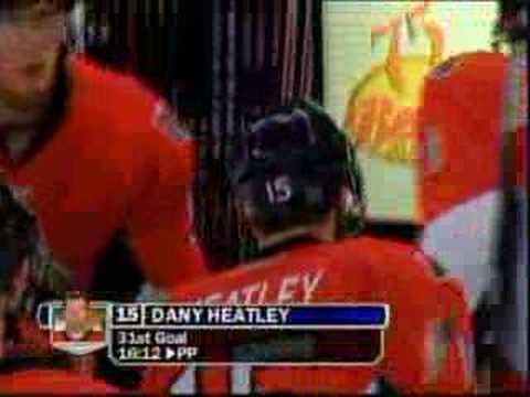 Heatley's goal vs Penguins - Feb 1/08