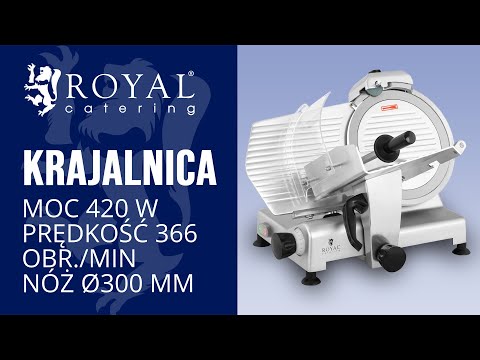 Video - Krajalnica - 300 mm - do 15 mm - 420 W