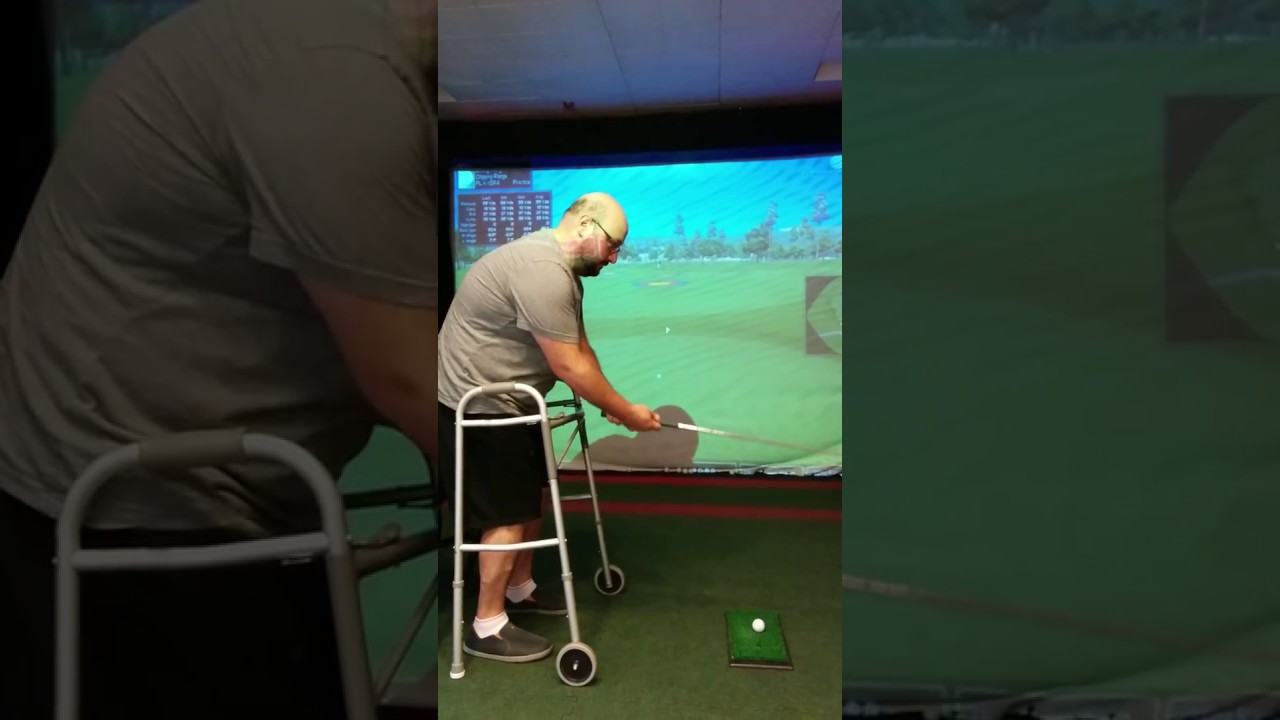 Toronto Rehab spinal cord injury patient plays golf again
