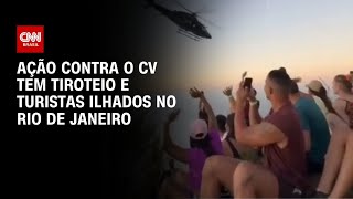 Vídeo: Turistas ficam ilhados após operação contra líderes do CV no Vidigal | LIVE CNN