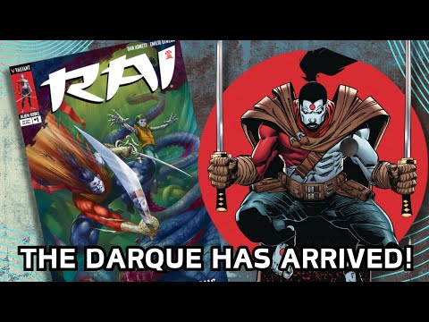 BLOODFATHER VS. DARQUE! A Minute-ish Review of Rai: The Book of the Darque Issue #1! #valiantcomics