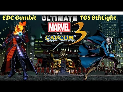 UMVC3 The Throne FINALE | EDC Gambit vs TGS 8thLight