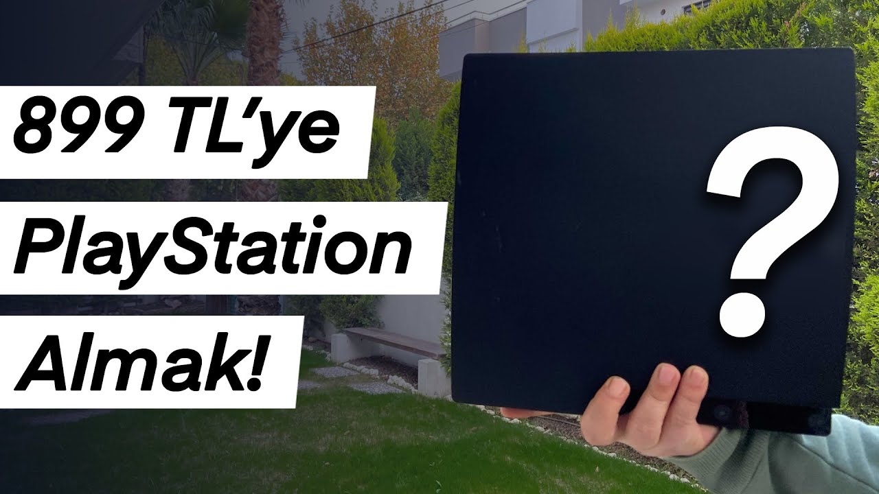 899 TL'ye İçinde Bir Sürü Oyun Olan PlayStation 3 Aldık