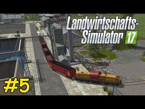 LS17 CONSTRUCTION Teil 5 - ZEMENT mit dem ZUG VERKAUFEN | Liongamer1