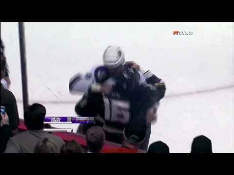 Raitis Ivanans vs George Parros