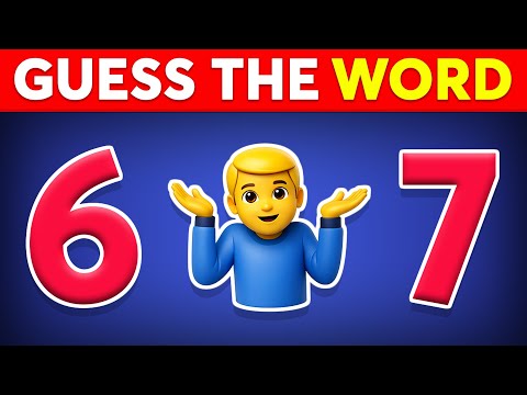 Guess the WORD by Emoji? 🤔❓✅ Emoji Quiz Challenge 2026