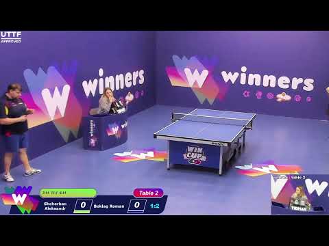 WINners CUP table 2  15.01 Shcherban Aleksandr - Boklag Roman  15:30