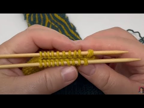 Invisible seam in mesh stitch