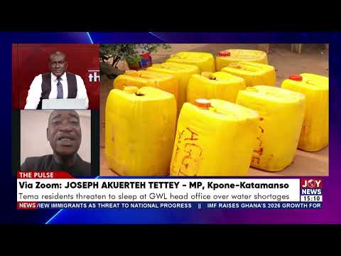 Community 25 Water Crisis: Residents Threaten to Sleep at GWL Office | The Pulse (13-10-26)