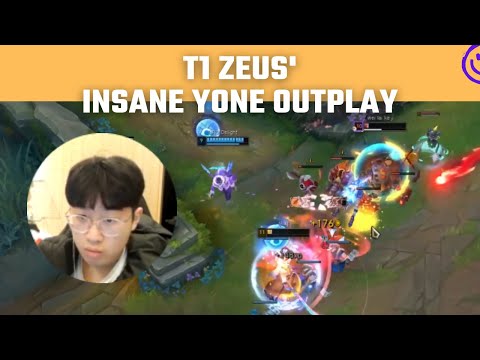 Zeus' insane Yone outplay | T1 Stream Moments