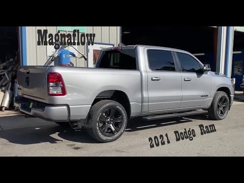 2021 Dodge Ram Big Horn: Magnaflow muffler