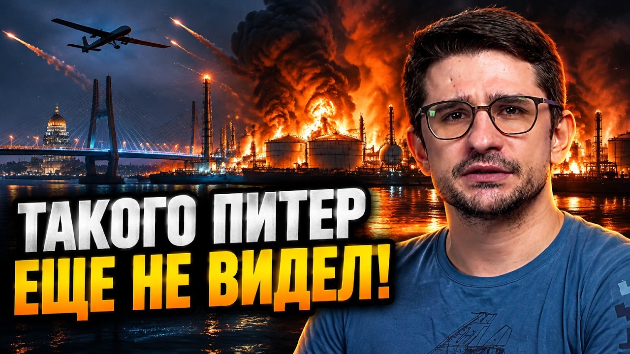 💥Наслідки атаки на Пітер ГІРШІ, НІЖ ВСІ ДУМАЛИ! Удар по базах і мосту пригол?