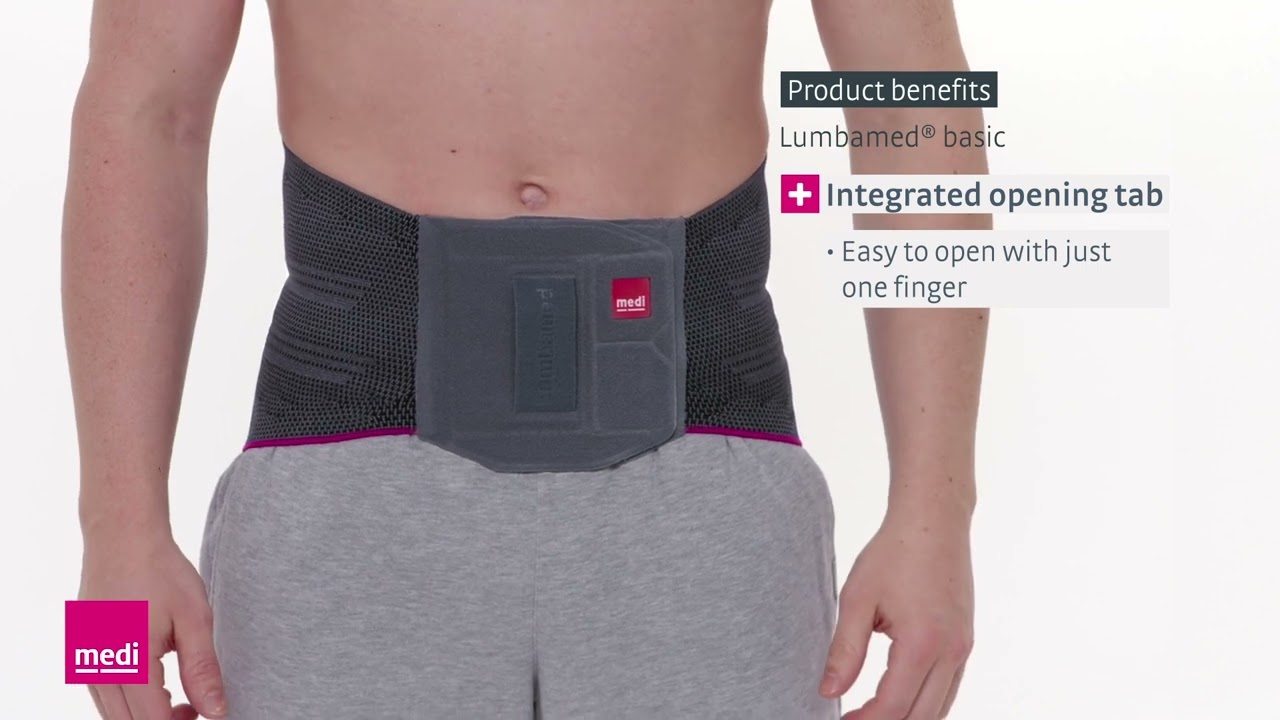 Lumbamed Basic - Lumbar support brace