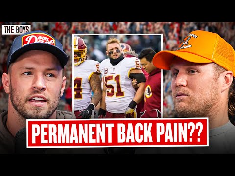 Clay Matthews & Will Compton Are In NEVER-ENDING Battle With Their Back Pain | Bussin' With The Boys