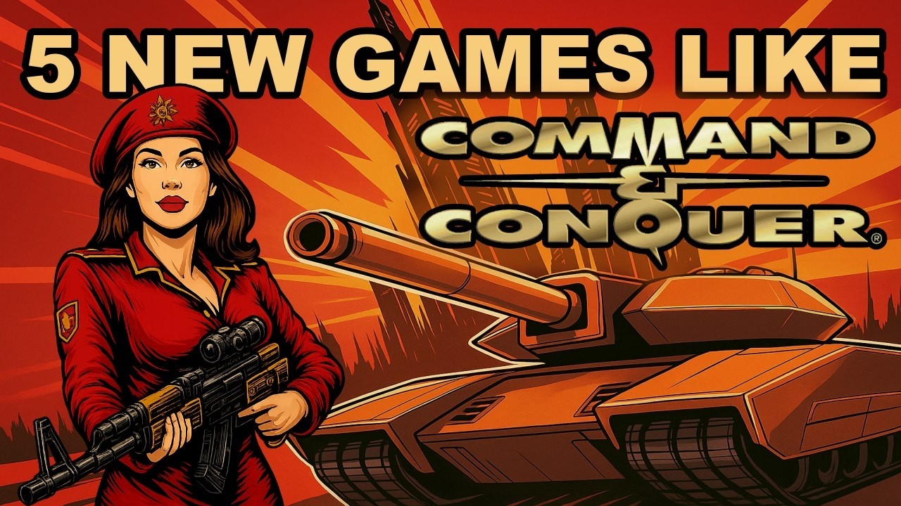 5 New Games Like Command & Conquer (2025)  + 5 Upcoming
