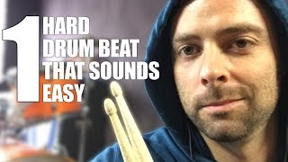 One Hard Drum Beat That Sounds Easy - The 80/20 Drummer