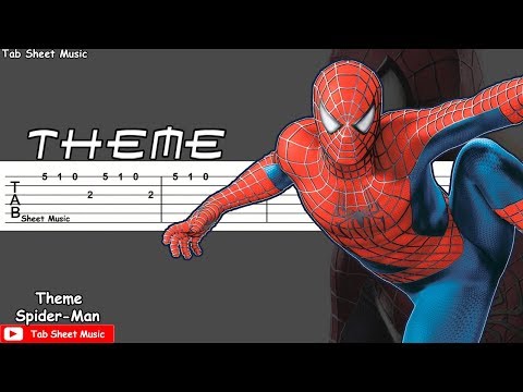 Spider-Man (2002) - Theme Guitar Tutorial Video
