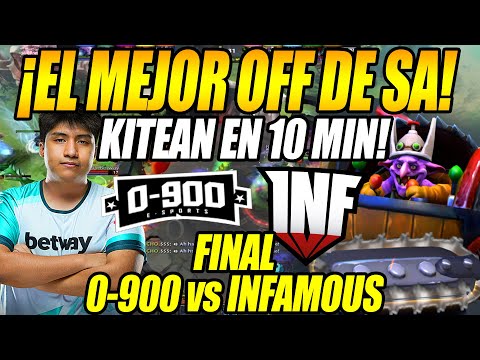 EL MEJOR OFF DE SUDAMERICA!! 0-900 vs INFAMOUS - GRAN FINAL!! KITEAN EN 10 MIN - BITEL TRUE FIGHTERS