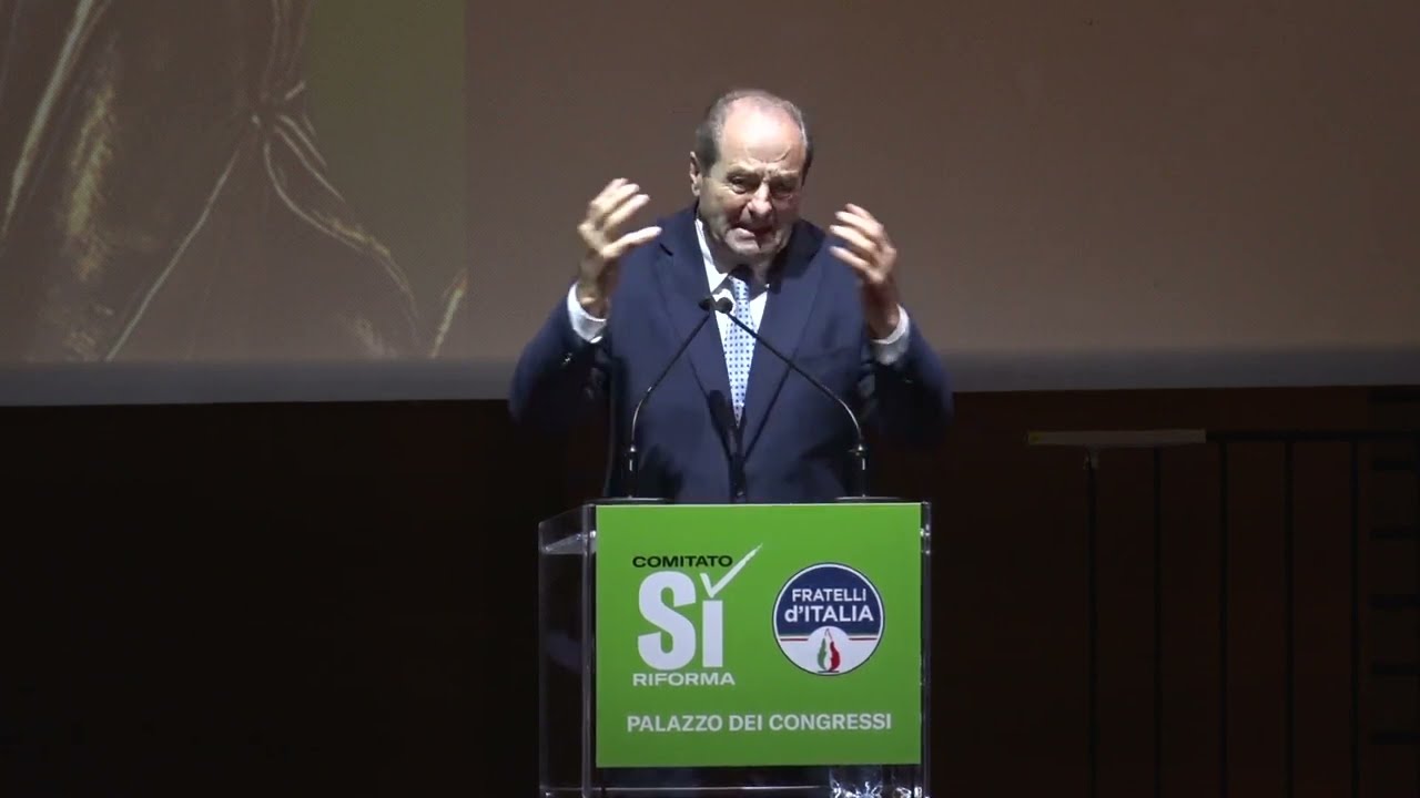 DI PIETRO: "LA SINISTRA È INCOERENTE. VOTO SÌ PERCHÉ ERA NEL PROGRAMMA DI PRODI"