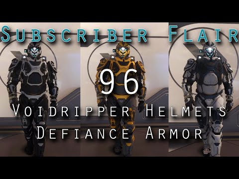 96 Voidripper Helmets and Defiance Armor
